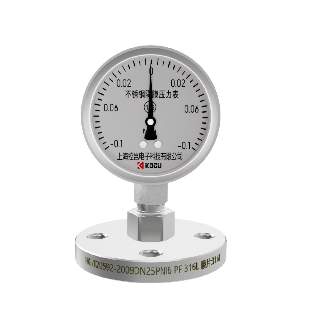 PG02隔膜压力表